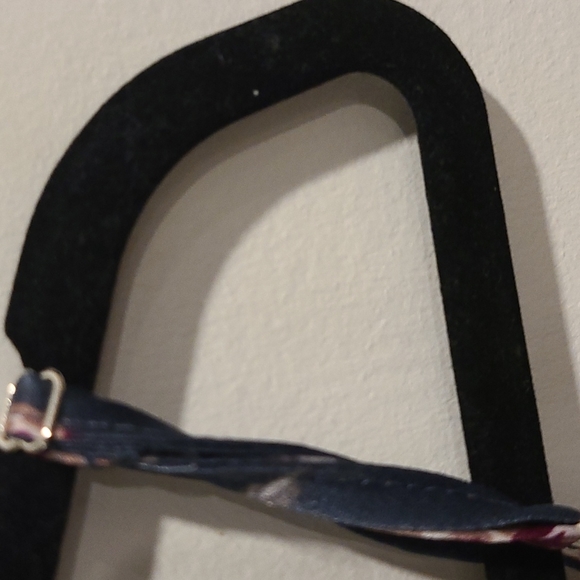 NWT Honey Belle grey satin feel floral jumpsuit - Picture 8 of 9